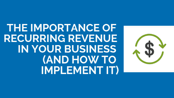 recurring revenue