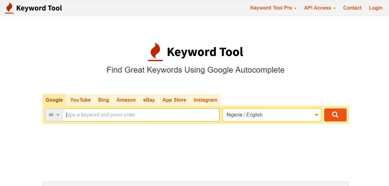 Keywordtool.io
