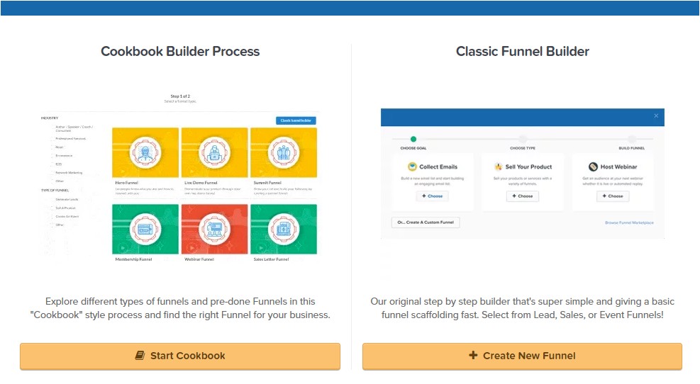 clickfunnels funnel builder