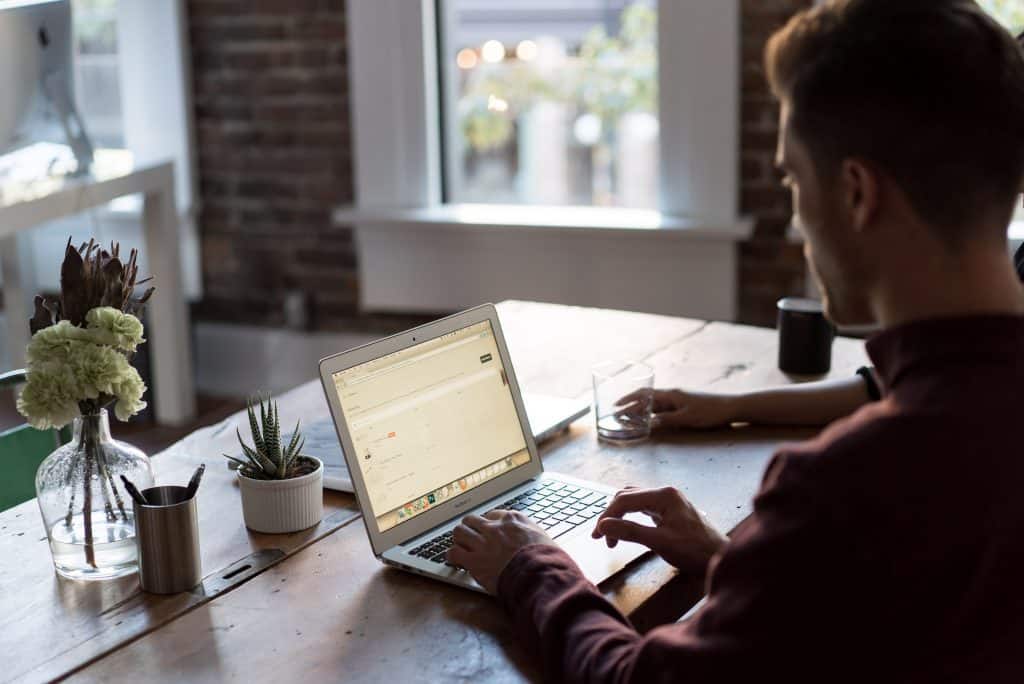 entreprenuer working