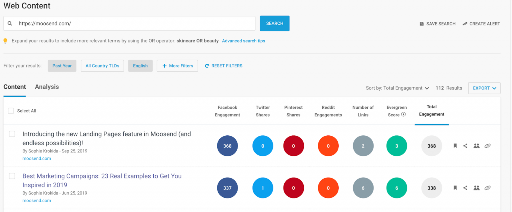 buzzsumo new