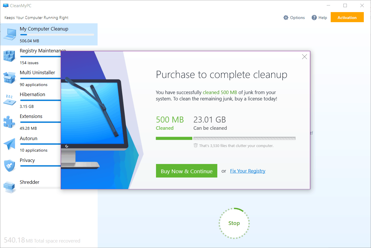 Cleanmypc. Cleanmypc код активации.